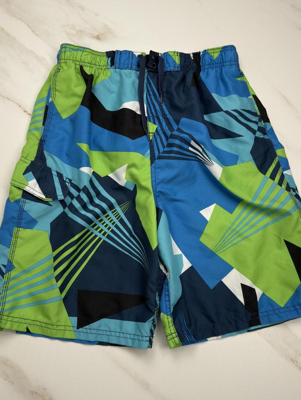 Kanu Surf Bold Pattern Swim Trunks - Boys XL